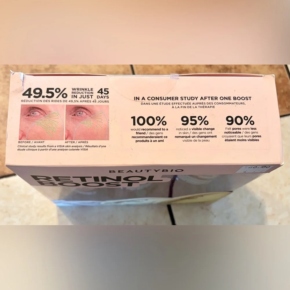 New in Box BeautyBio Retinol Boost 3 Step Set $160 Retail Value Real Results - Picture 3 of 10